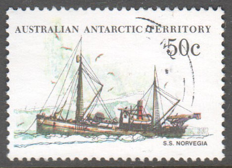 Australian Antarctic Territory Scott L50 Used